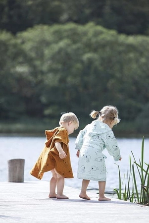 Done by Deer Sea Ponczo Kąpielowe Mustard