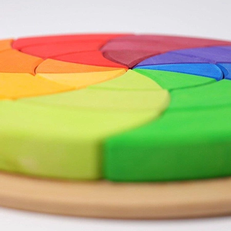 Układanka Koło, kolorowe, 3+, Grimm's