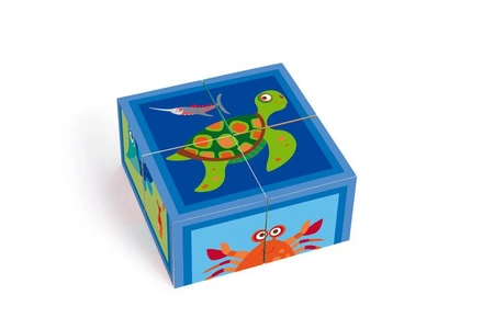 Scratch, Puzzle 4 Klocki OCEAN