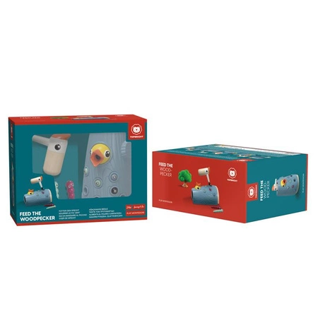 Nakarm Ptaszka Złap Robaczka – gra zręcznościowa 24 mies.+ TOPBRIGHT