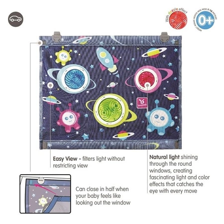 Benbat Zasłonka Przeciwsłoneczna Na Szybę XL - Space