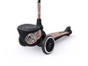 SCOOTANDRIDE Highwaykick 2 Lifestyle Hulajnoga trójkołowa balansowa z zamykanym schowkiem 2+ Brown Lines
