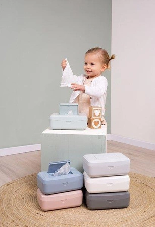 bébé-jou Pojemnik na mokre chusteczki Szary 4231051