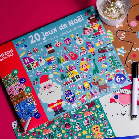 Auzou 20 gier i łamigłówek świątecznych 85567