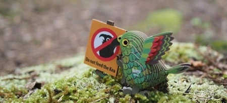 Eugy Układanka Eko 3D Papuga Kea