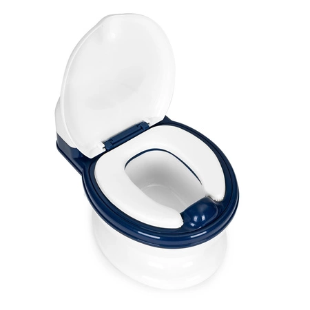 Nocnik toaleta z wyjmowanym wkładem sedes dla dzieci zamykany ze szczotką