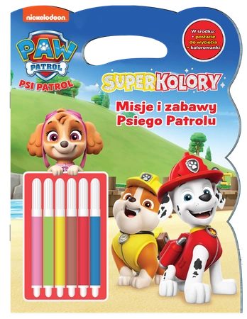 Misje i zabawy Psiego Patrolu. Psi Patrol. SuperKolory