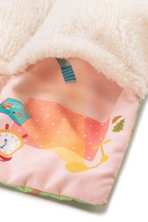 LILLIPUTIENS Mini - przytulanki rodzina lisków z rozkładaną matą Lisiczka Alice 2 lata+