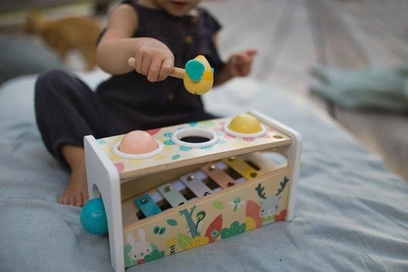 Drewniane cymbałki z kulodromem Pure, Janod