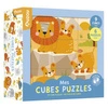 Auzou Klocki kostki Zwierzątka 507158