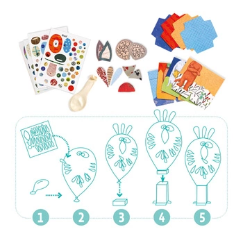 Zrób to sam- zestaw z balon.ZABAWNE ZWIERZ.DJ07910