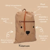 Worek plecak Beary Excited Brown KIDZROOM