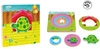 Drewniane puzzle z warstwami Apli Kids - Żółw 2+