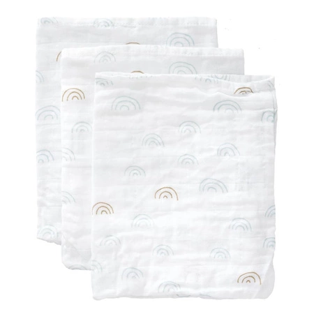 Fresk Myjki zestaw 3 szt. Tęcza Ether blue