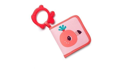 LILLIPUTIENS Książeczka do kąpieli z gryzakiem Flaming Anais 6 m+