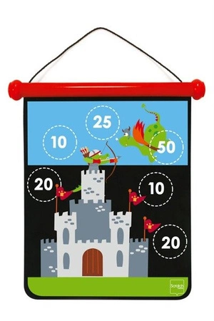 Scratch, Rzutki magnetyczne Rycerz i Zamek, rozmiar M