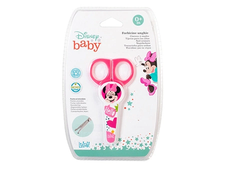 Nożyczki do paznokci dla dzieci myszka Minnie 0m+ LULABI
