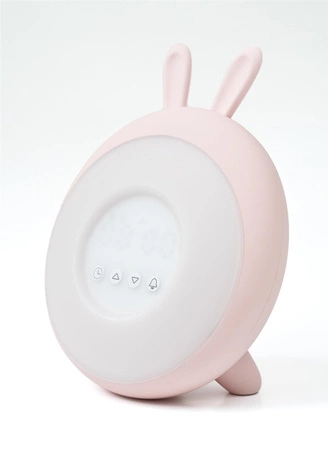 Królik Lampka Budząca Światłem Różowa Rabbit&Friends