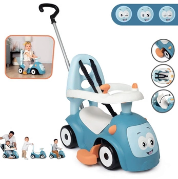 SMOBY Jeździk Maestro 3w1 Niebieski