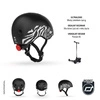 SCOOTANDRIDE Kask XXS-S dla dzieci 1-5 lat Zebra
