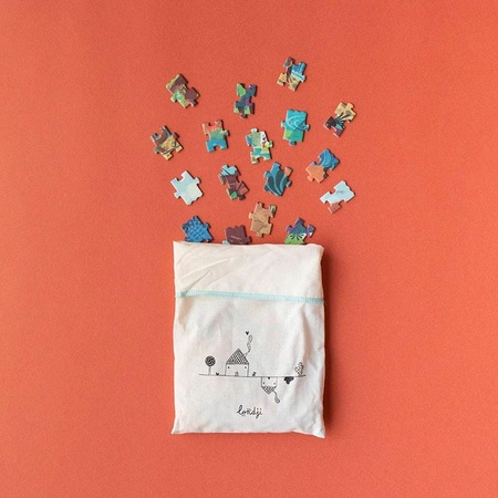 Puzzle kieszonkowe z grą obserwacyjną Mamut | Londji®