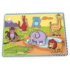 VIGA Grube Puzzle Dzikie Zwierzęta Dopasuj Kształty