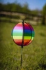 Wiatrak duży tęczowy balon