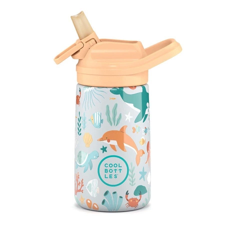 Cool Bottles Butelka termiczna Kiddie 350 ml Underwater World