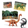 Zestaw artystyczny "ŚWIAT DINOZAURÓW" 6w1  DJ09331