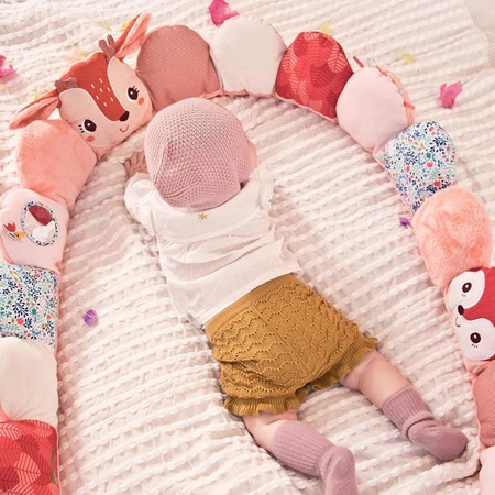 LILLIPUTIENS Aktywizujący ochraniacz do łóżeczka Sarenka Stella 0 m+