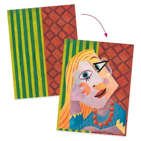 Zestaw art. INSPIRACJE - KUBIZM DJ09386