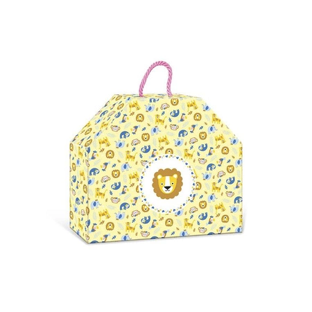 Janod Zestaw kreatywny do tworzenia biżuterii Brokatowe spinki do włosów Egzotyczne zwierzęta 5+