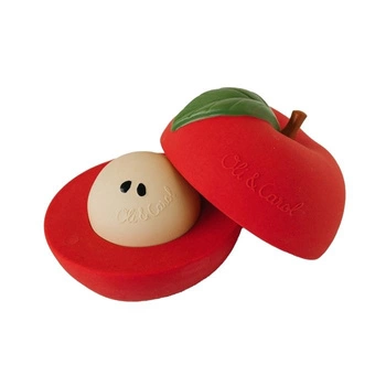 Oli & Carol Gryzak Układanka z Piłką Grzechotką Jabłko