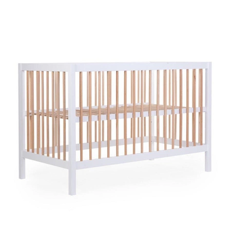 Childhome COT 97 WHITE/NATUREL 120X60