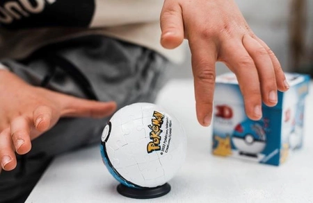 Ravensburger Puzzle 3D Kula Pokemon 54 el. Niebieska