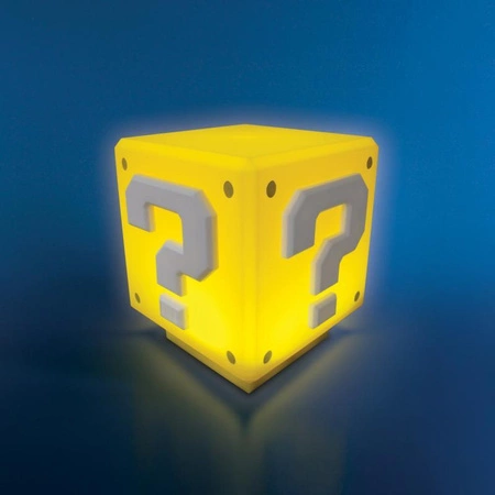 Lampka Super Mario znak zapytania z dzwiękiem