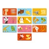 Puzzle tektura duo Zwierzatka i ich obiady DJ08166