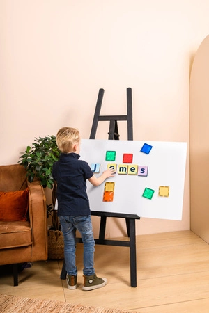 COBLO, nakładki na klocki - Litery 60 szt