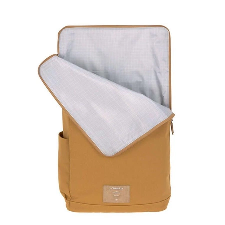 Lassig Green Label Plecak dla mam z akcesoriami Rolltop Backpack curry
