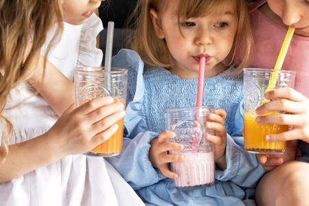 Fommi Słomki Wielorazowe Pink/Blue 2 szt