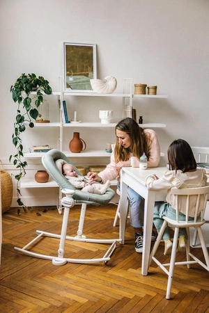 Beaba Leżaczek Bouncer Up&Down PLUS Seagrass