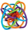 Przestrzenna bryła z kolorowymi pętlami - zabawka dla maluchów, 200930-Manhattan Toy, zabawki rozwojowe