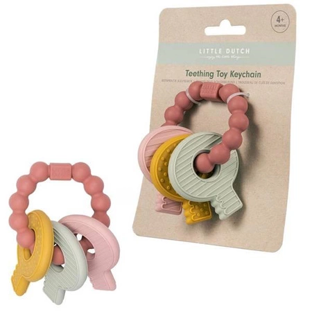 Little Dutch Silikonowe kluczyki Róż 2006122