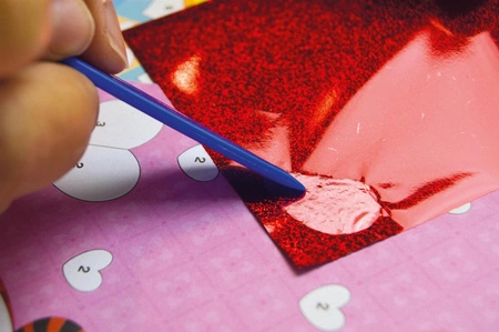 Zestaw artystyczny kalkomanii z folią Apli Kids - Księżniczki