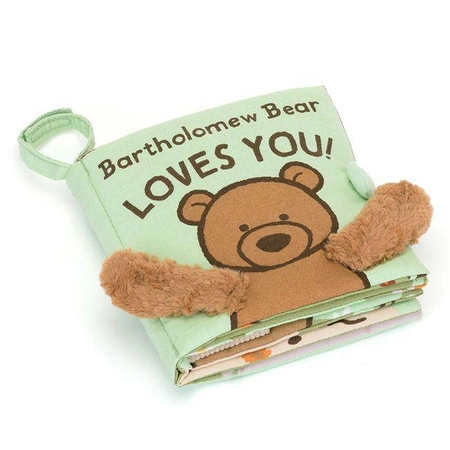 „Bartholomew Bear Loves You” Książeczka Sensoryczna dla Dzieci