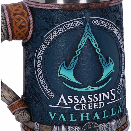 Kufel kolekcjonerski Assassins Creed - Valhalla (wysokość: 15,5 cm)