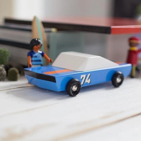 Candylab Samochód Drewniany Blue 74