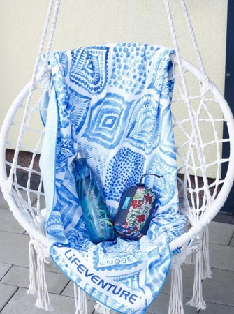 Ręcznik szybkoschnący SoftFibre Recycled Lifeventure - Santorini 150x90 cm