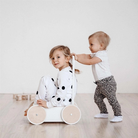 ooh noo Pchacz, chodzik dla dziecka biały