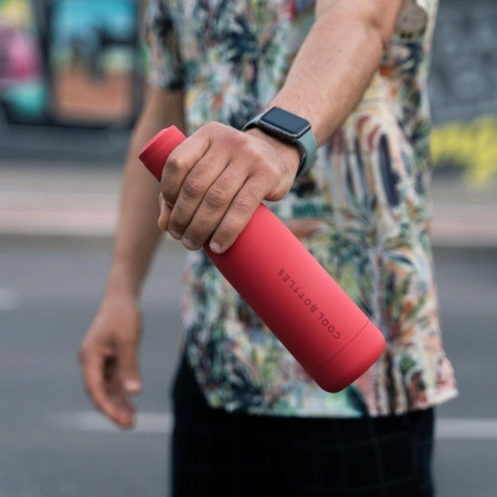 Cool Bottles Zakrętka 260-350-500 ml Vivid Red